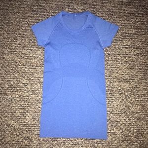 Blue swiftly short sleeve